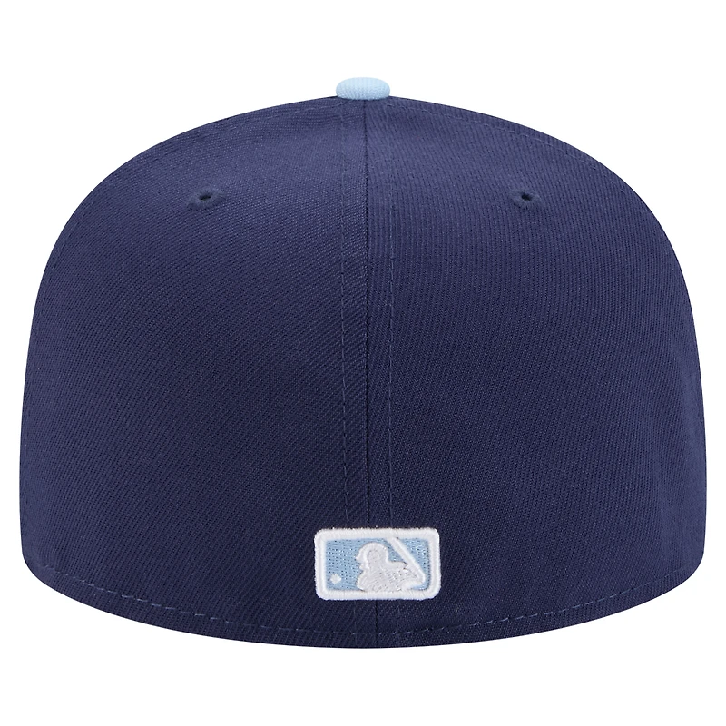 Men's New Era Navy/Light Blue Athletics Color Pack 2-Tone 59FIFTY Fitted Hat
