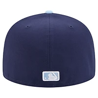 Men's New Era Navy/Light Blue Athletics Color Pack 2-Tone 59FIFTY Fitted Hat
