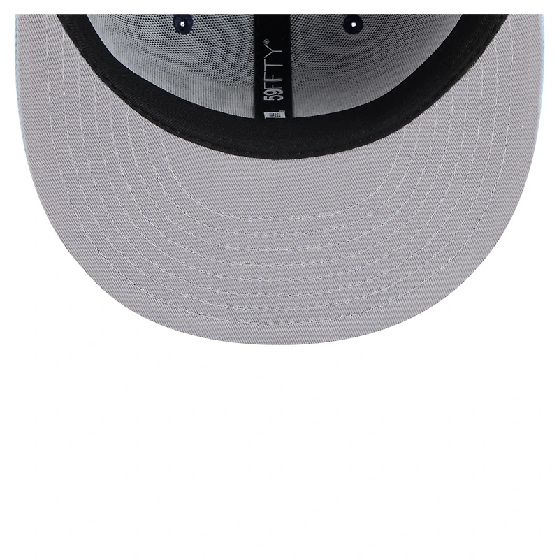Men's New Era Navy/Light Blue Athletics Color Pack 2-Tone 59FIFTY Fitted Hat