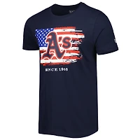 Men's New Era Navy Athletics 4th of July Jersey T-Shirt