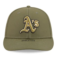Men's New Era  Olive Athletics 2026 Armed Forces Day Low Profile 59FIFTY Fitted Hat