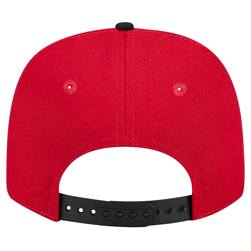 Men's New Era Red/Black Athletics 2024 Big League Chew Flavor Pack 9SEVENTY Adjustable Hat