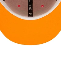 Men's New Era Red/Neon Green Athletics 40th Anniversary Lava Highlighter Combo 59FIFTY Fitted Hat