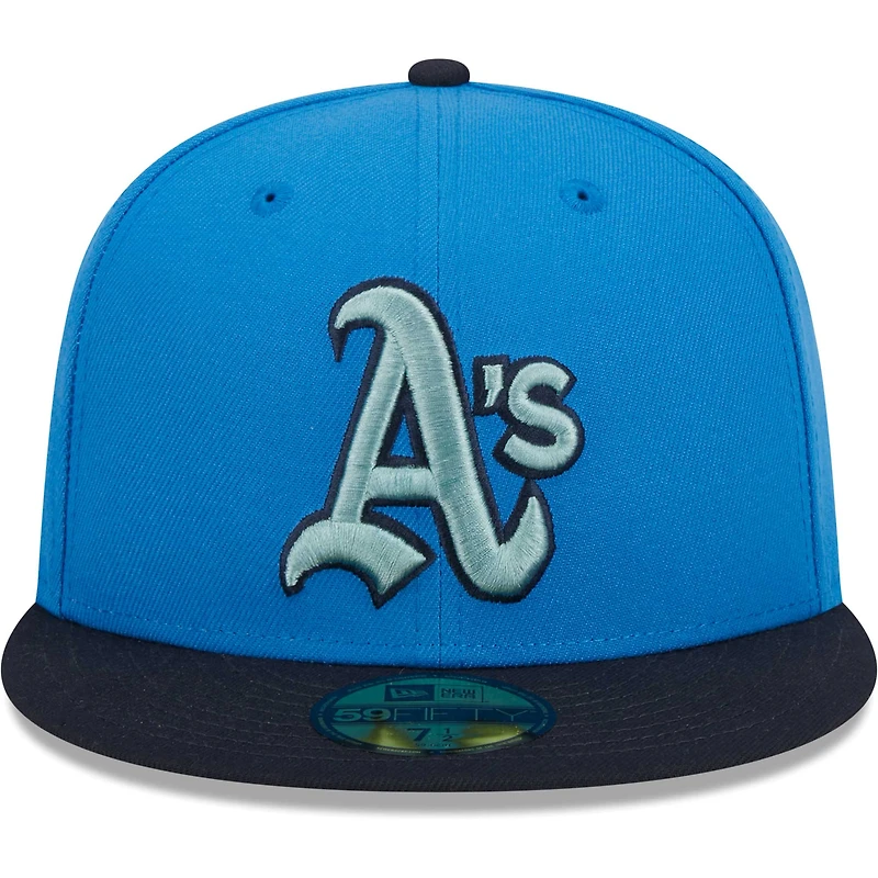 Casquette ajustée New Era Royal Athletics 59FIFTY pour homme