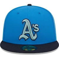 Casquette ajustée New Era Royal Athletics 59FIFTY pour homme