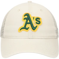 Men's New Era Stone Athletics Game Day 9TWENTY Adjustable Trucker Hat