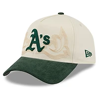 Men's New Era Stone Athletics Western Stitch 9FORTY A-Frame Adjustable Hat