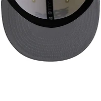 Men's New Era White/Green Athletics Blossom 59FIFTY Fitted Hat