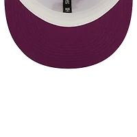 Casquette ajustée New Era Athletics 30e saison Grape Lolli 59FIFTY pour homme, blanche/violette