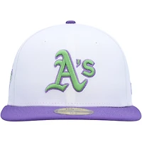 Casquette ajustée 59FIFTY Athletics 1989 World Series blanche New Era pour homme