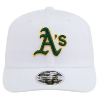 Men's New Era White Athletics COOLERA 9SEVENTY Adjustable Hat