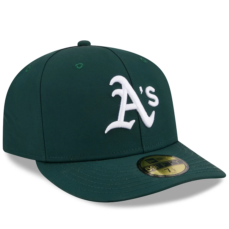 Casquette ajustée New Era x GORE-TEX verte Athletics 59FIFTY pour homme