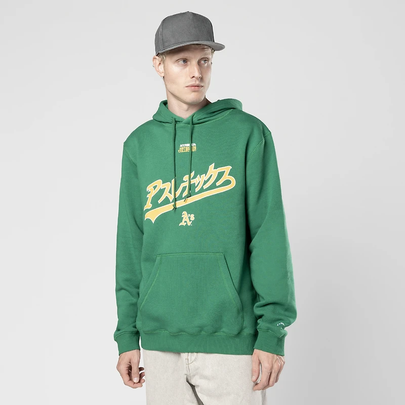 Sweat à capuche New Era x Hyperfly Green Athletics pour homme