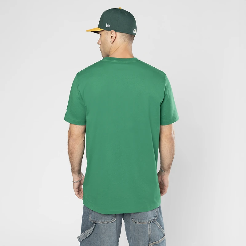 T-shirt d'athlétisme vert New Era x Hyperfly pour homme