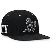 Men's Nike  Black Athletics Pro Corduroy Structured Snapback Hat