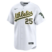 Men's Nike Brent Rooker White Athletics Home Limited Player Jersey