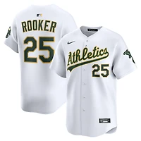 Men's Nike Brent Rooker White Athletics Home Limited Player Jersey