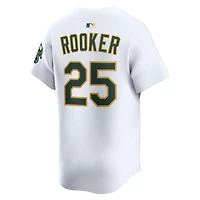 Men's Nike Brent Rooker White Athletics Home Limited Player Jersey