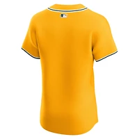 Maillot Nike Gold Athletics Alternate 2 Elite pour homme