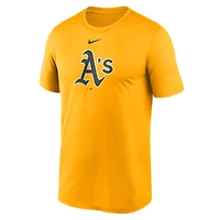 Men's Nike  Gold Athletics Legend Fuse Large Logo Dri-FIT T-Shirt