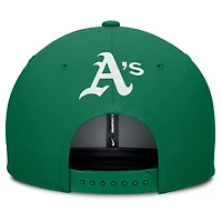 Men's Nike Gray/Green Athletics Pro Performance Snapback Hat