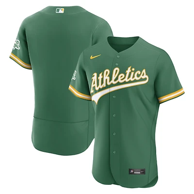 Men's Nike Green Athletics Alternate Authentic Jersey