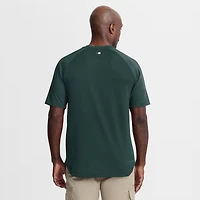 Men's Nike Green Athletics Authentic Collection Batting Practice Pre-Game Raglan Dri-FIT Top