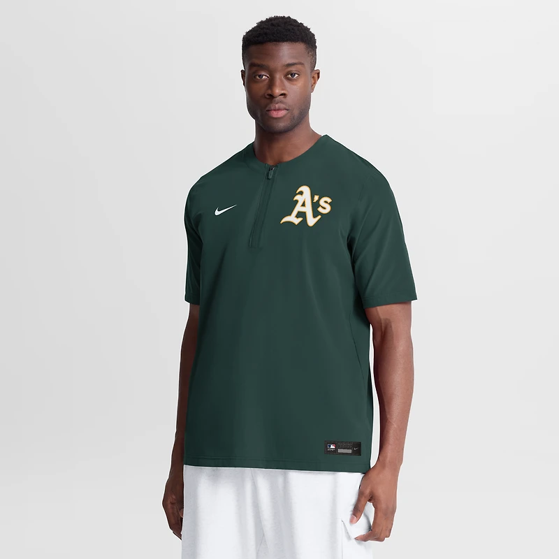 Coupe-vent Nike Athletics Authentic Collection Dri-FIT vert pour homme