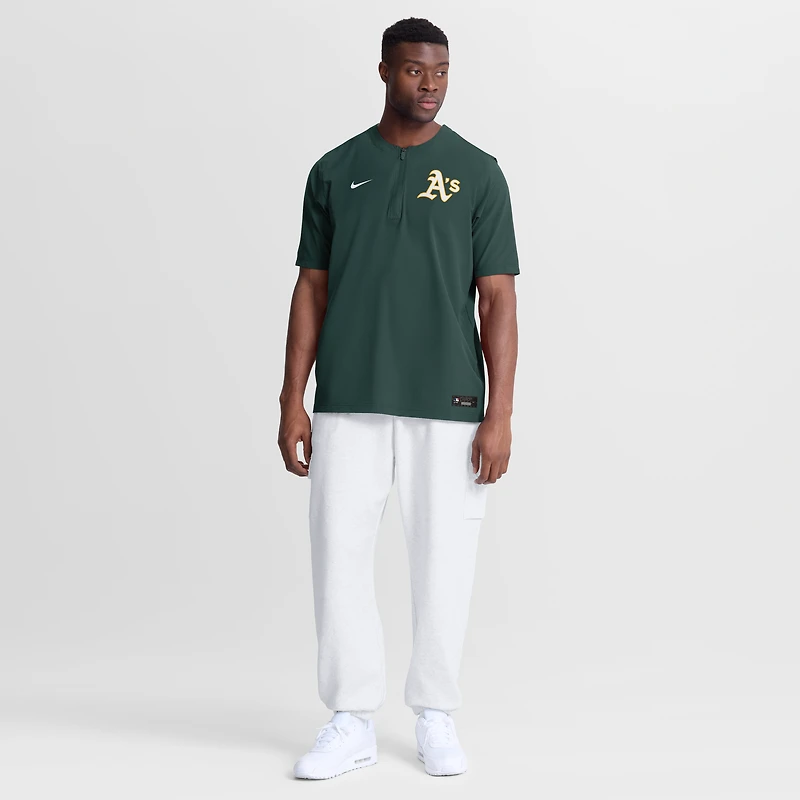 Coupe-vent Nike Athletics Authentic Collection Dri-FIT vert pour homme