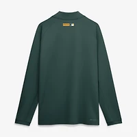 Men's Nike Green Athletics Authentic Collection Dri-FIT Raglan Half-Zip Pullover