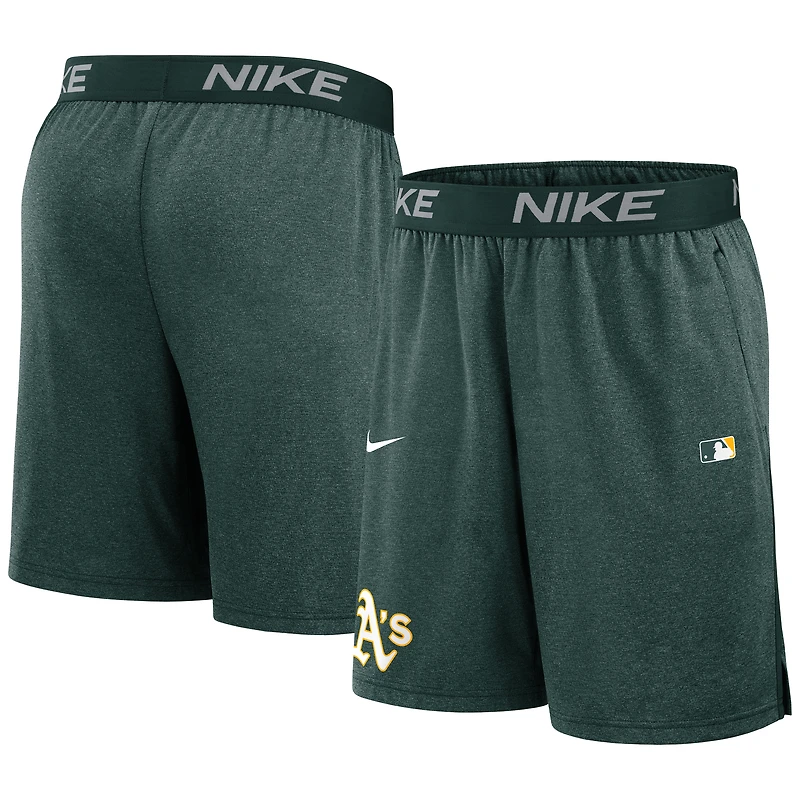 Men's Nike Green Athletics Authentic Collection Performance Knit Shorts