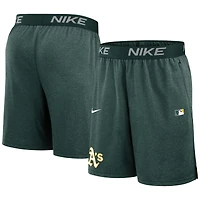 Men's Nike Green Athletics Authentic Collection Performance Knit Shorts