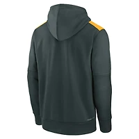Men's Nike Green Athletics Authentic Collection Performance Pullover Hoodie