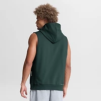 Men's Nike Green Athletics Authentic Collection Standard Issue Dri-FIT Sleeveless Hoodie