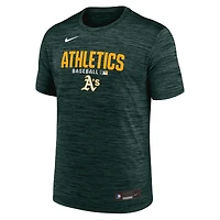 Men's Nike Green Athletics Authentic Collection Velocity Dri-FIT T-Shirt