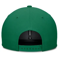 Casquette Nike Athletics Pro Performance Snapback verte pour homme