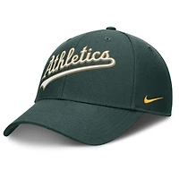 Men's Nike Green Athletics Rise Gaberdine Adjustable Hat