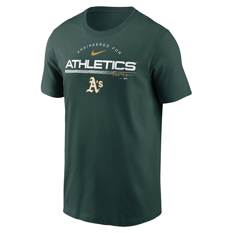T-shirt Nike Athletics Team Performance vert pour homme