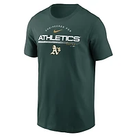 T-shirt Nike Athletics Team Performance vert pour homme