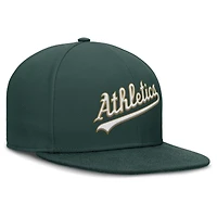Casquette ajustée Nike Athletics True Performance pour homme, verte