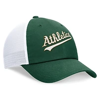 Men's Nike Green Athletics Wordmark Adjustable Trucker Hat