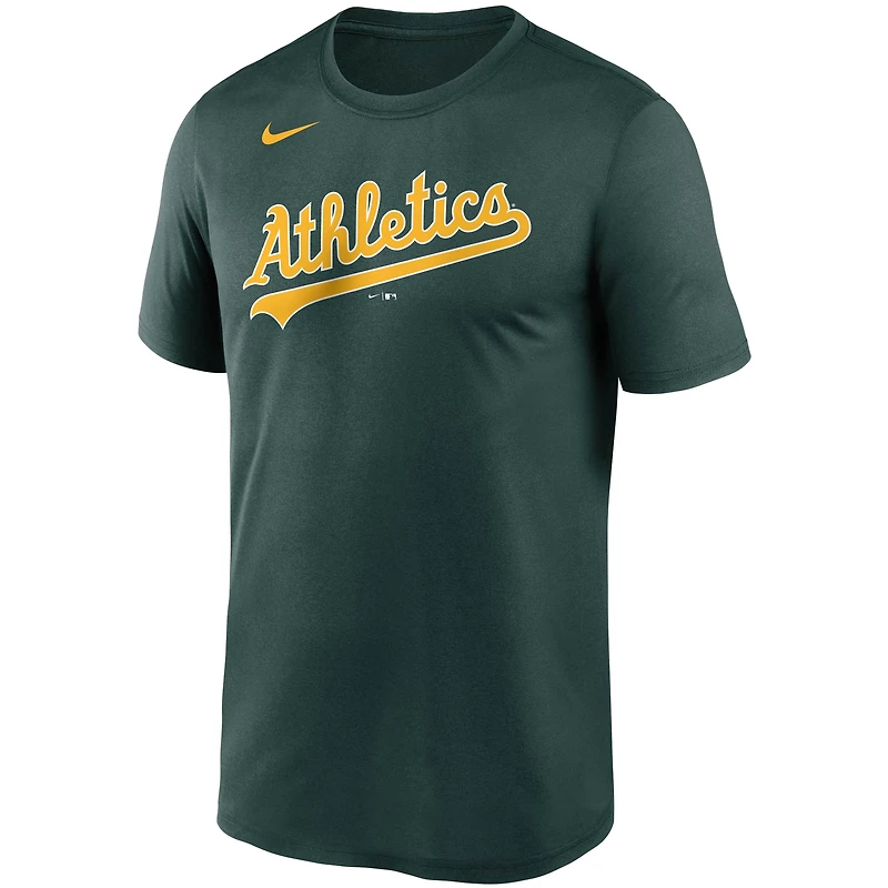 T-shirt Nike Athletics Legend Performance vert pour homme