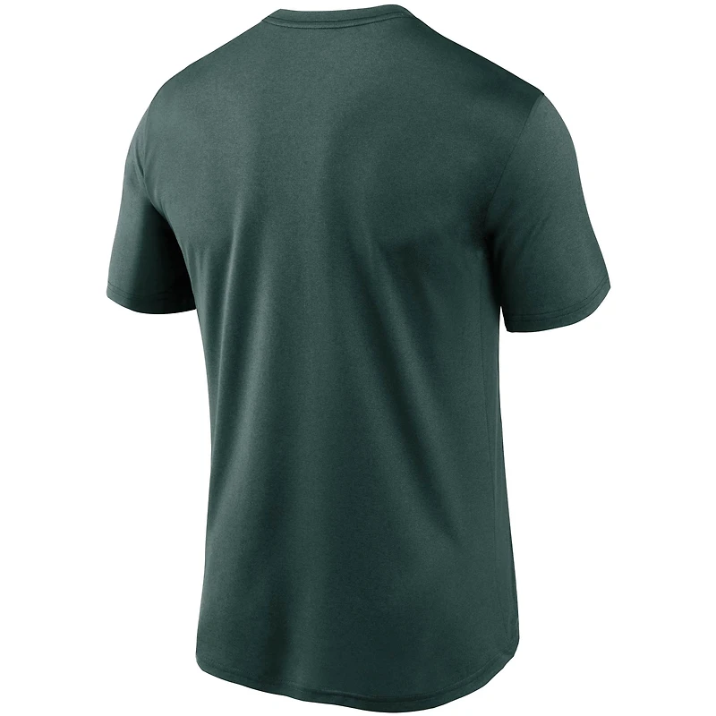 T-shirt Nike Athletics Legend Performance vert pour homme