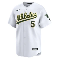 Men's Nike Jacob Wilson White Athletics Home Limited Player Jersey