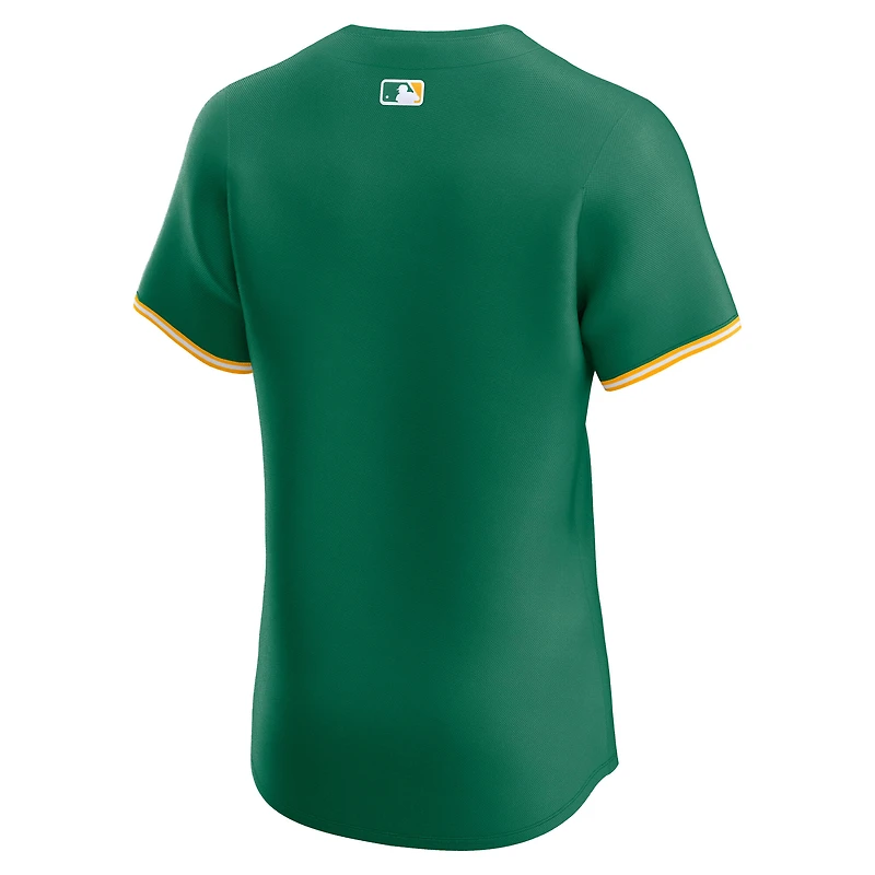 Men's Nike Kelly Green Athletics Alternate Elite Jersey