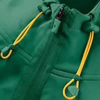 Men's Nike Kelly Green Athletics Authentic Collection Raglan Therma-FIT Full-Zip Hooded Jacket