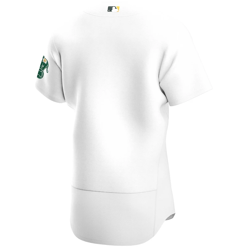 Men's Nike White Athletics Home Authentic Team Jersey