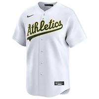 Men's Nike White Athletics Home Limited Jersey