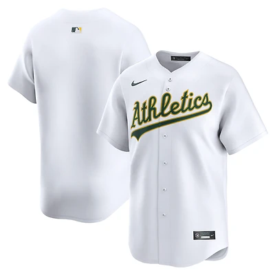 Men's Nike White Athletics Home Limited Jersey