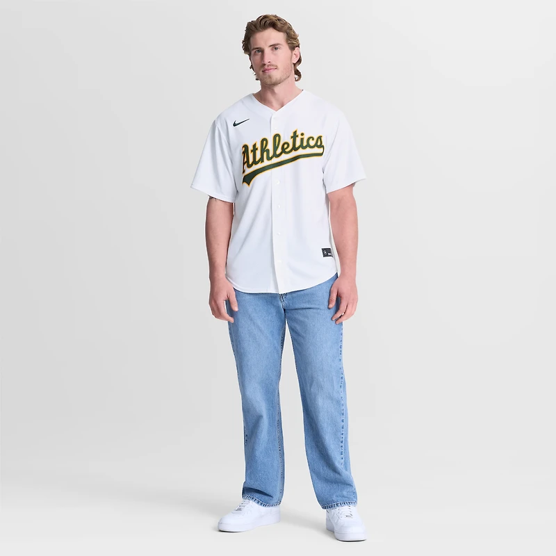 Maillot réplique domicile Nike Athletics blanc pour homme